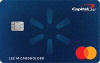 Blank Capital One Walmart Rewards Mastercard Credit Card