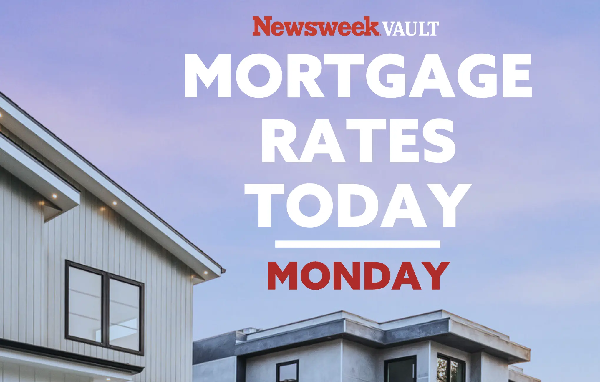 Newsweek Vault Daily Mortgage Rates - Monday