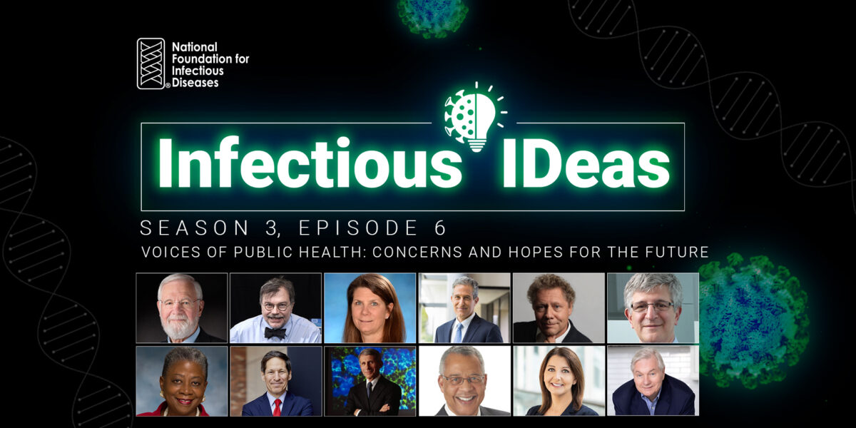 S3E6 Infectious IDeas Featured Image with Podcast Guests