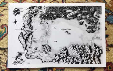 Alagaësia prints, map of Alagaësia, Christopher Paolini