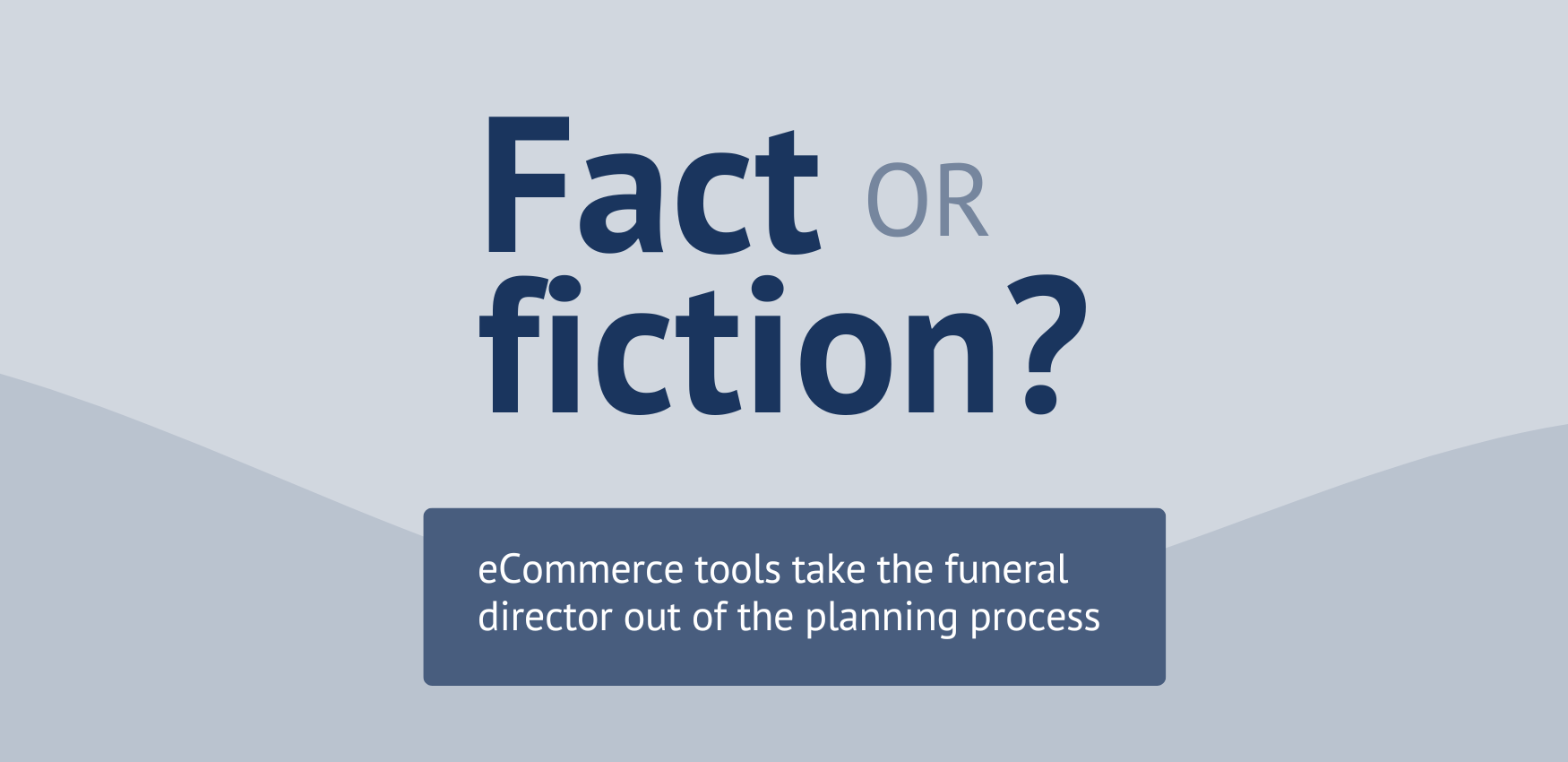 eCommerce tools and funeral directors: Room for both?