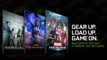 Nvidia offering £50 of in-game content for Warframe, Neverwinter, and Marvel Heroes