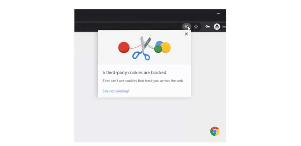 google chrome cookies incognito mode