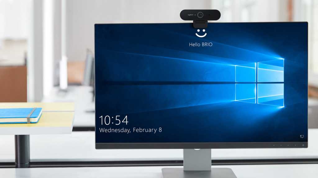 windows hello logitech brio