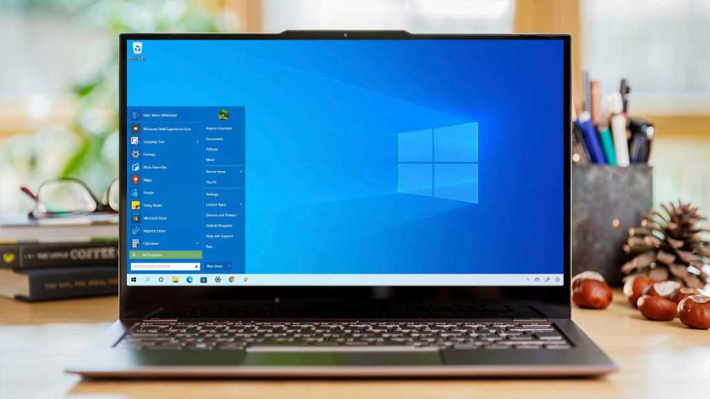 Windows 11 auf einem Notebook