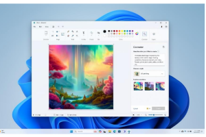 Microsoft Paint's new Cocreator helps you create fantastical AI art