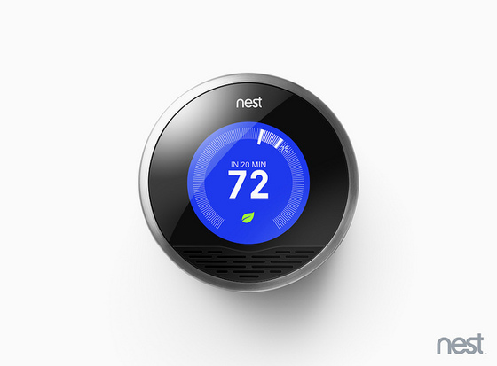 Nest thermostat caters the temperature of your home to your schedule. Flickr / Nest