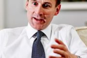 Jeremy Hunt receives patient safety award