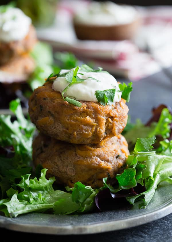 Sweet potato turkey patties