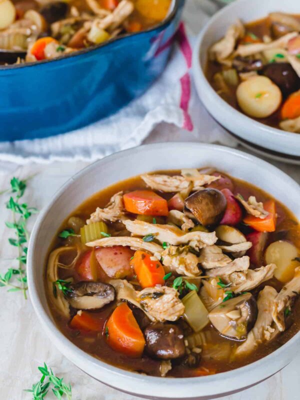 Turkey stew recipe.