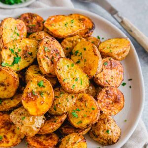 Air fryer baby potatoes.