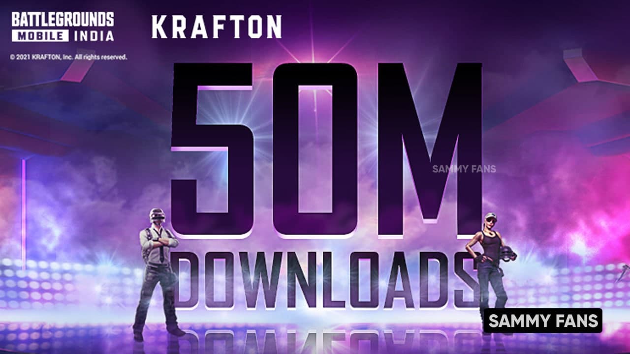 BGMI 50 Million Download Milestone