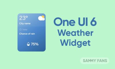 One UI 6 Weather Widget