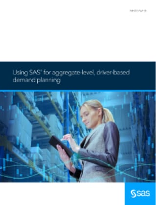 Using SAS® for aggregate-level, driver-based demand planning 