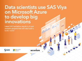 Data scientists use SAS Viya on Microsoft Azure to develop big innovations