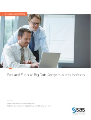 Fast and Furious: Big Data Analytics Meets Hadoop