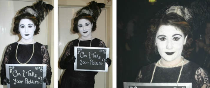 silent film star costume