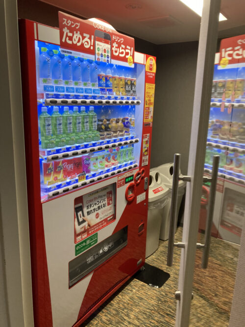 ソレスト高千穂ホテルの自販機