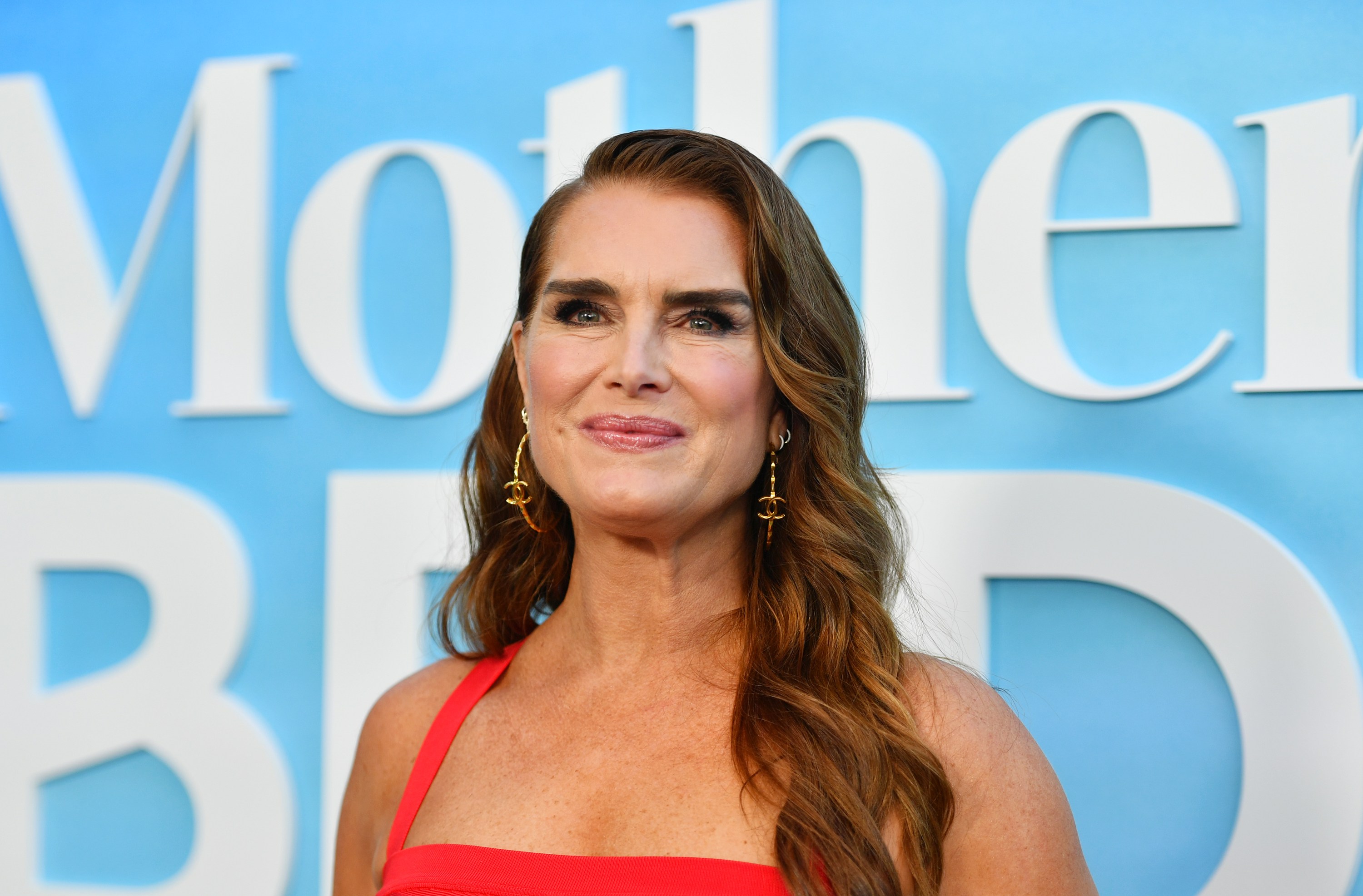 Brooke Shields at the Los Angeles special screening of "Mother of the Bride" held at the Bay Theater on May 8, 2024 in Los Angeles, California.