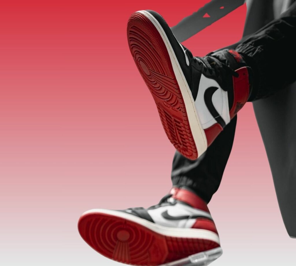 Air Jordan 1 Black Toe Reimagined FZ1099-100 On-Feet