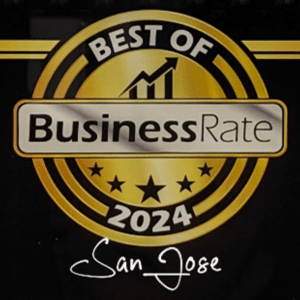 Best of Business Rate 2024 San Jose Award for Best Promotional Product Suppliers