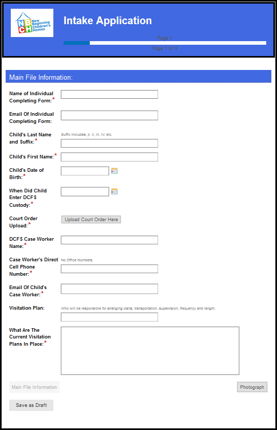 Laserfiche forms automate Intake