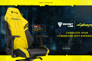 Secretlab’s Cyberpunk 2077 Edition gaming chairs are bright and comfy