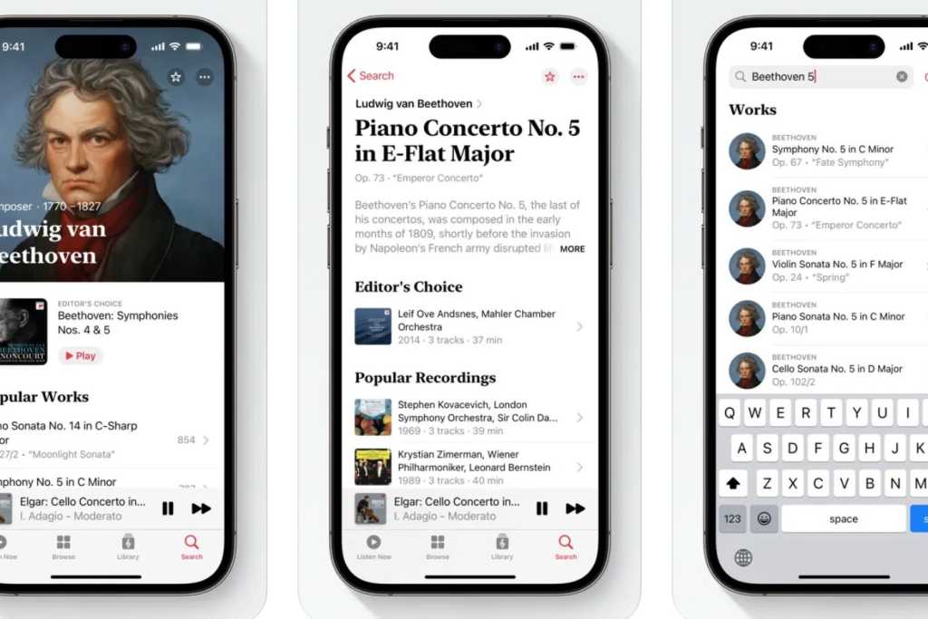 Apple Music Classical app