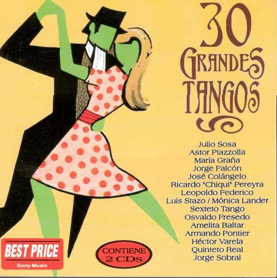 Imagen de tapa: 30 GRANDES TANGOS (2CD)...