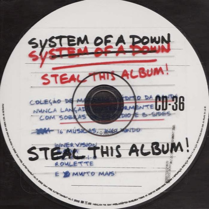 Imagen de tapa: STEAL THIS ALBUM...