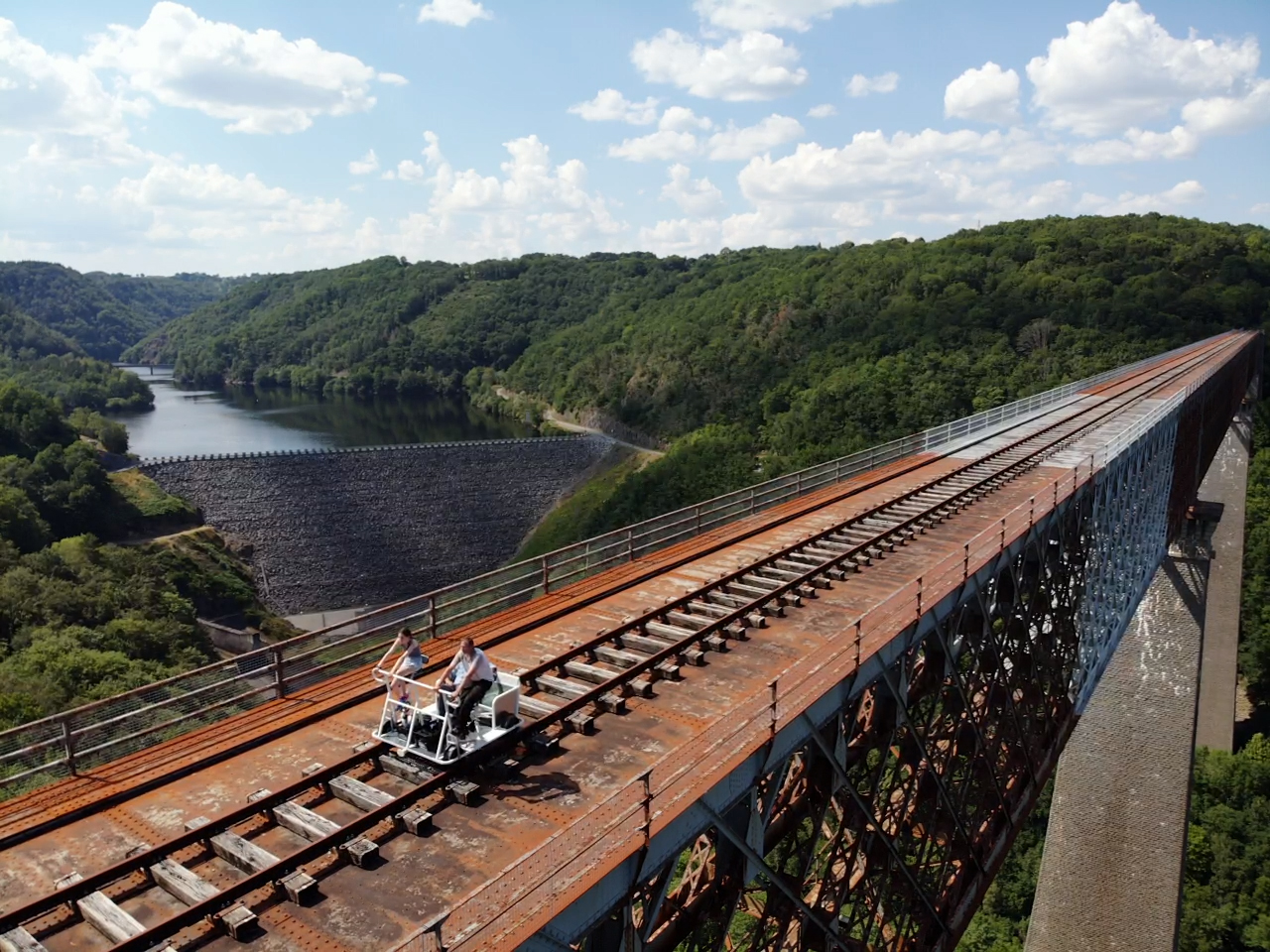 Vélorail du viaduc des Fades