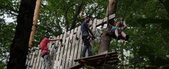 Accrobranche au Parc Écureuil à Châtel-Guyon