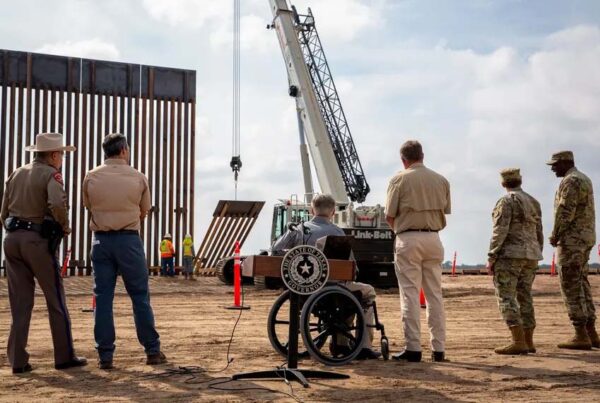 At half a mile a week, Gov. Greg Abbott’s border wall will take around 30 years and $20 billion to build