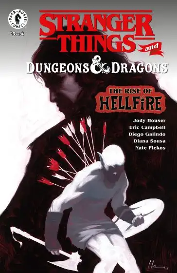 Stranger Things and Dungeons & Dragons: The Rise of Hellfire #3 (Jeremy Wilson Variant Cover)