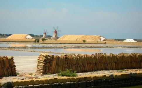 Saline di Marsala, Trapani, Sicilia