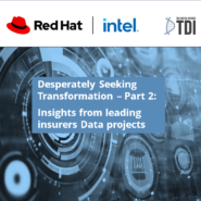 Watch on-demand: Desperately Seeking Transformation – Part 2:  Insights from leading insurers Data projects