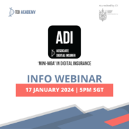 View recording: ADI Program Information Webinar: Come and find out more about our virtual ‘mini-MBA’ in digital insurance, enrolling now for our Mar-24 cohort