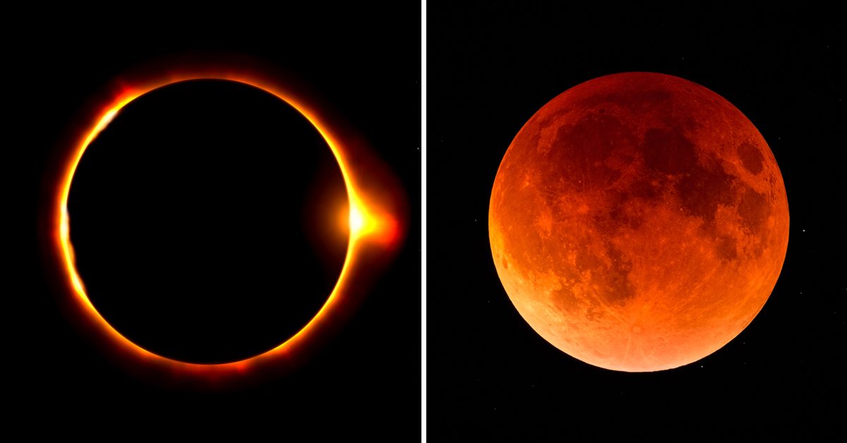 Annular Solar Eclipses & Lunar Eclipse