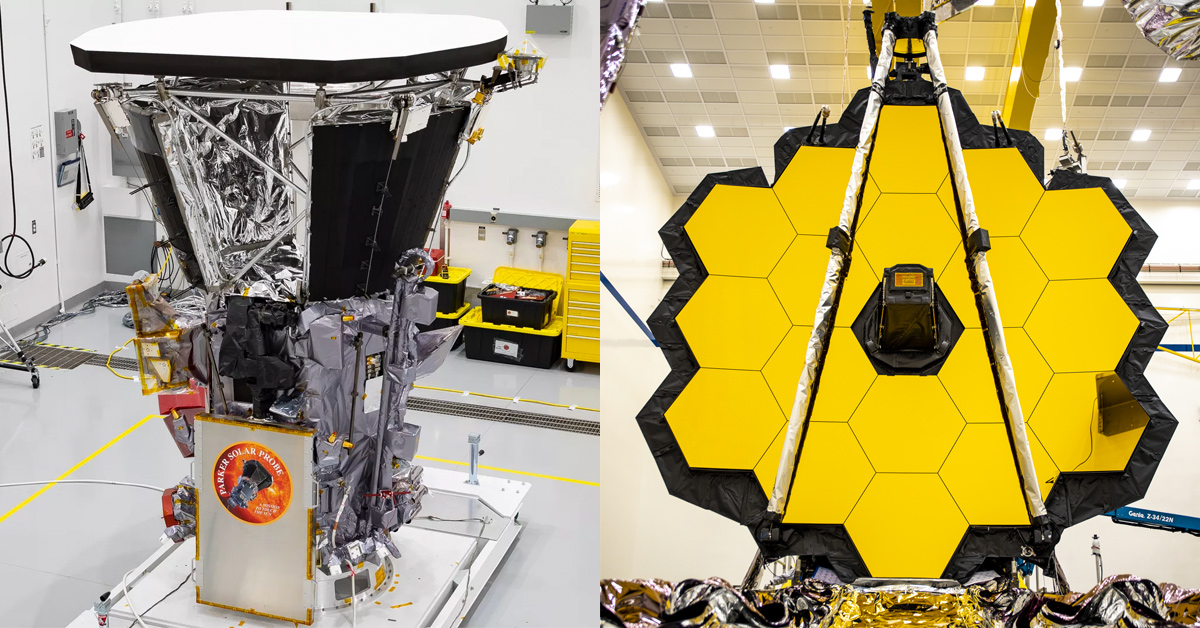 Parker Solar Probe & the Webb telescope