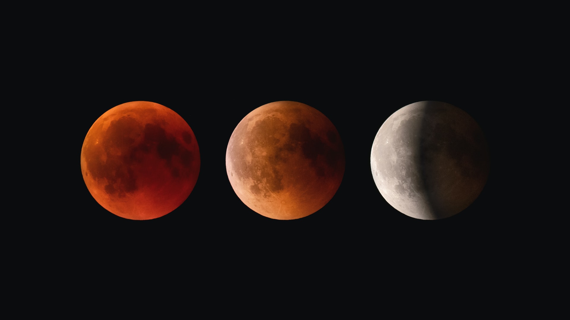 Lunar eclipse - Schauinsland, Freiburg, Germany - Credit: Claudio Testa, Unsplash