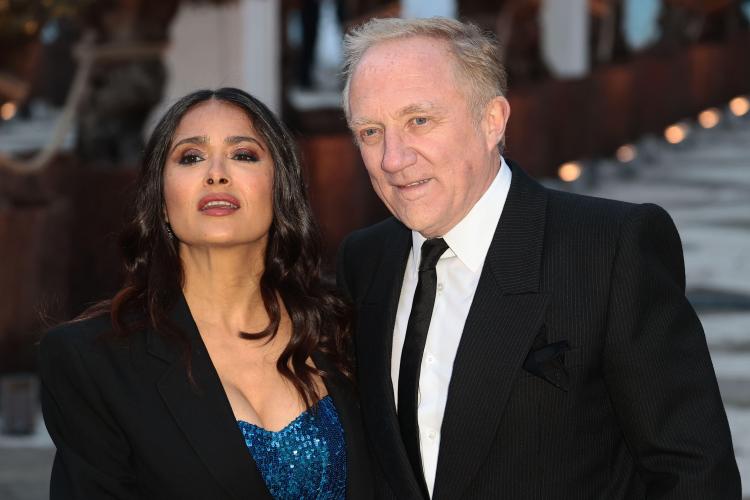 François-Henri Pinault and Salma Hayek