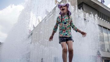 The chance of a summer as hot as this year’s is predicted to be 50 per cent by 2050, the scientists said