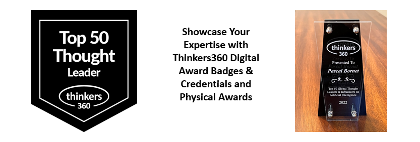 Thinkers360 Award Badges & Credentials