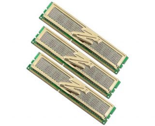 OCZ PC3 16000 Gold 6GB Triple Channel RAM modules