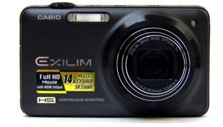 Casio Exilim EX-ZR10 camera with Full HD and 7x zoom.