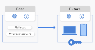 1Password passkey