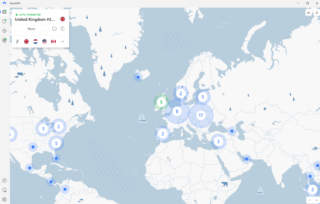 NordVPN application