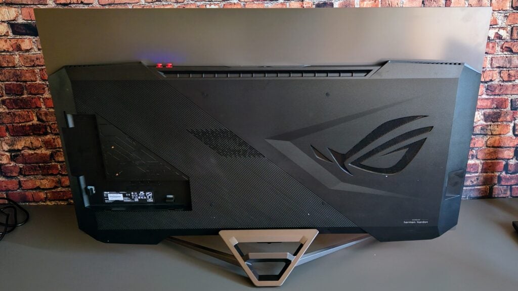 Asus ROG PG48UQ - Rear View