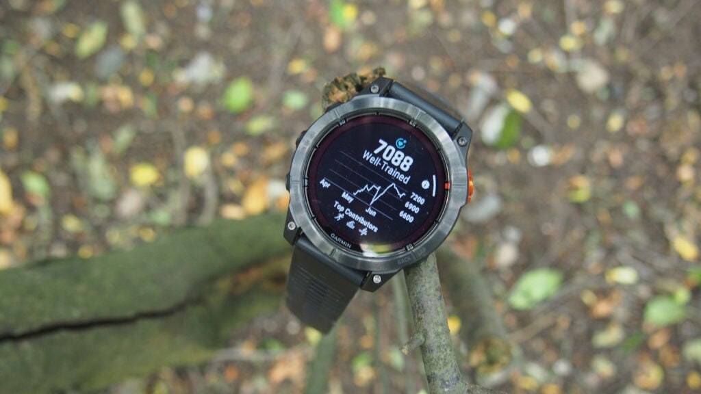 Training load on the Garmin Fenix 7 Pro