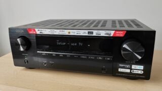 Denon AVR-X1800H hero shot